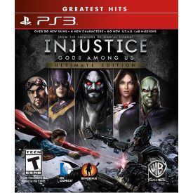   Injustice: Gods Among Us - Ultimate Edition (Greatest Hits) (#) (DELETED TITLE) /PS3
