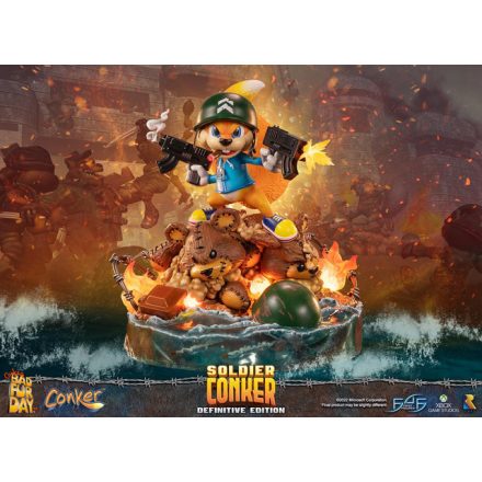 First4Figures - Conker (Soldier Conker) RESIN Statue /Figures