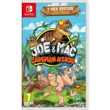 New Joe & Mac: Caveman Ninja - T-Rex Edition /Switch