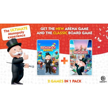 Monopoly + Monopoly Madness (Double Pack) (DELETED TITLE) /Switch