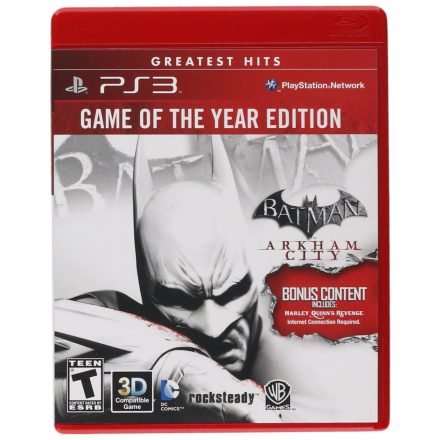 Batman: Arkham City - Game of the Year Edition (Greatest Hits)  PS3