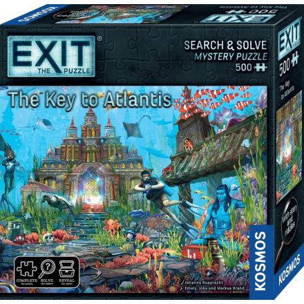 EXIT Puzzle: The Key to Atlantis /Boardgame