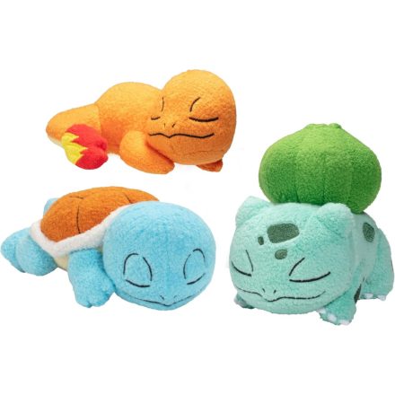 Pokemon - 5" Sleeping Plush 3 pack Bulb, Char, Squirtle plush /Toys