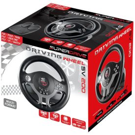   (U) Subsonic SuperDrive Universal Driving Wheel (SV 200) (Used) /PS4