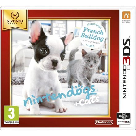 Nintendogs and Cats 3D: French Bulldog (Selects) /3DS