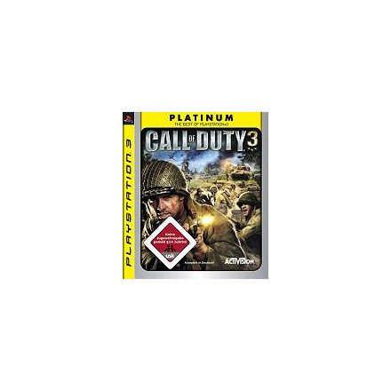 Call of Duty 3 (PLATINUM) (DELETED TITLE) /PS3