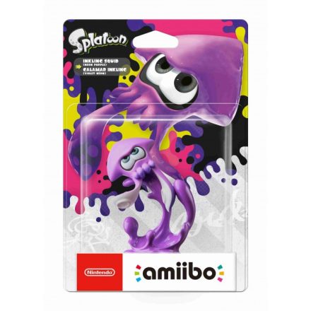 Nintendo Amiibo Character - Inkling Squid Neon Purple (Splatoon 2) /Switch