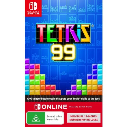 Tetris 99 (Individual 12-Month Online Membership Included)/Switch