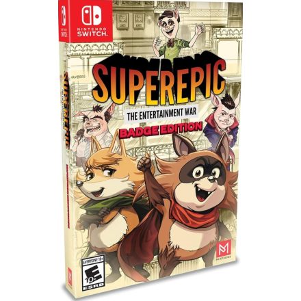 SuperEpic: The Entertainment War - Badge Edition /Switch