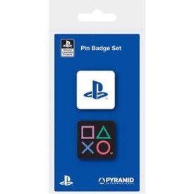 Playstation (Shapes) Enamel Pin Badge set /Merch