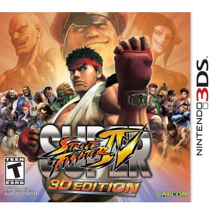 Super Street Fighter IV: 3D Edition (Italian Box - EFIGS In Game) /3DS
