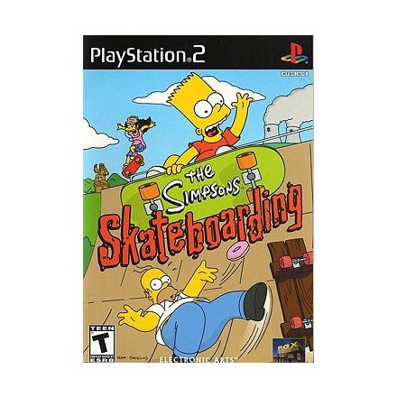 The Simpsons Skateboarding PS2 használt