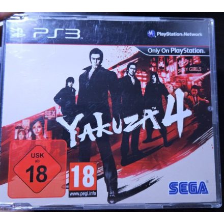Yakuza 4 /PS3 használt - promo