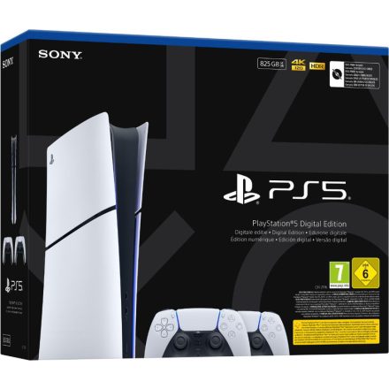 PS5 Slim konzol 825GB (Digital) használt 1