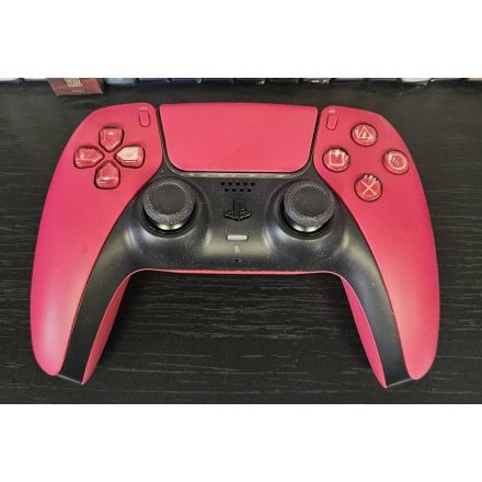 PS5 kontroller újszerű cosmic red használt