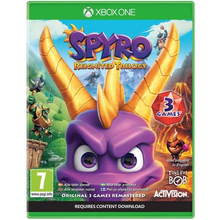Spyro: Reignited Trilogy (Nordic Box - Multi Lang in Game) Xbox One