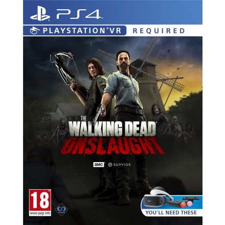 The Walking Dead Onslaught VR PS4 használt 