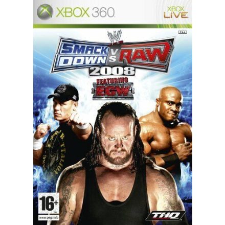 Smackdown vs Raw 2008 XBOX 360 használt