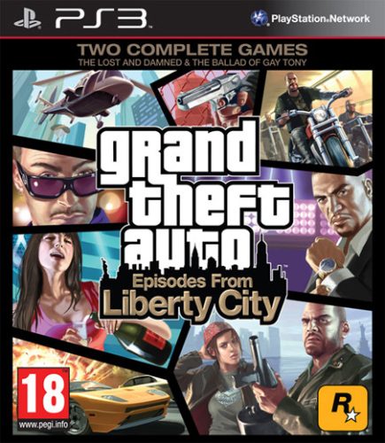 Grand Theft Auto Episodes from Liberty City PS3 használt (borító nélküli)