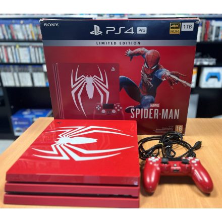  PS4 Pro Spiderman 1TB CUH-7116B alapgép használt
