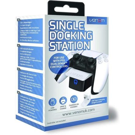 Single Docking Station PS5 fehér
