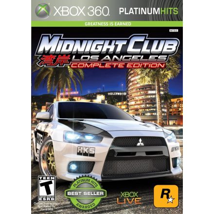 Midnight Club Los Angeles Complete Edition XBOX 360 használt