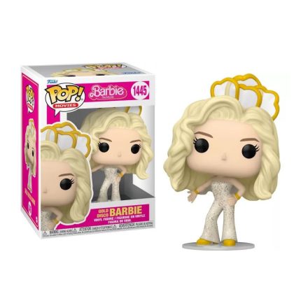 Funko - Movies: Barbie (Gold Disco Barbie) POP! Vinyl Figures