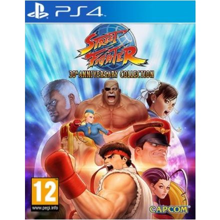 Street Fighter 30th Anniversary Collection PS4 használt