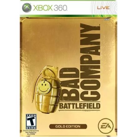 Bad Company Battlefield Gold Edition Steelbook+játék XBOX 360 használt