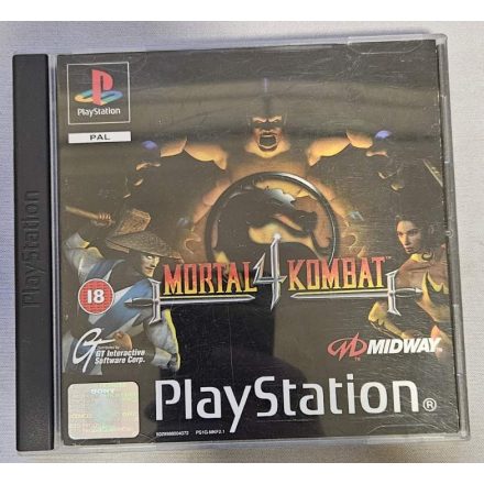 Mortal Kombat 4 PS1 használt