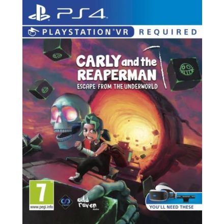 Carly and the Reaperman - Escape from the Underworld VR PS4 használt
