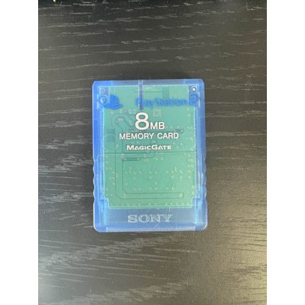 PS2 zöld memóriakártya 8MB használt
