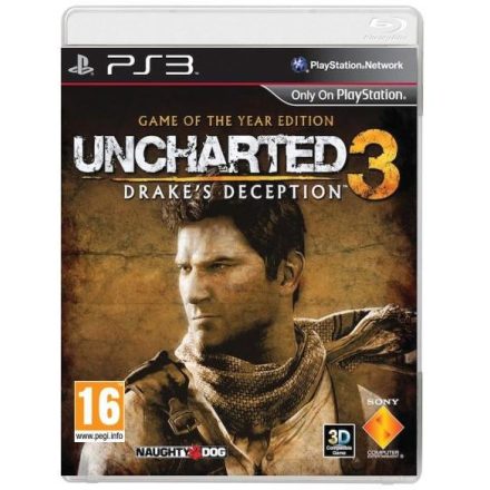 Uncharted 3 Drake's Deception Game of the Year Edition PS3 használt