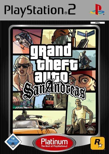 Grand Theft Auto San Andreas Platinum PS2 használt