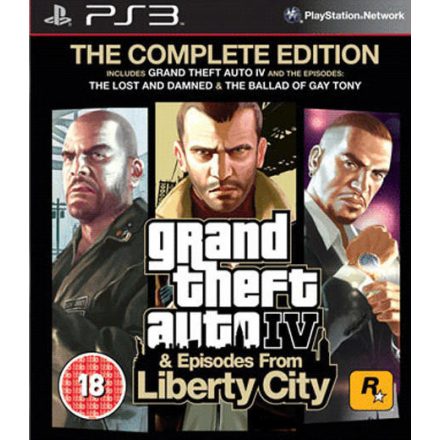 Grand Theft Auto IV & Episodes from Liberty City The Complete Edition PS3 használt