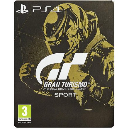Gran Turismo Sport The real simulator Steelbook + játék PS4 használt