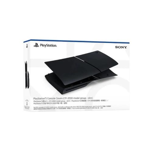 Playstation 5 fedlap fekete PS5 használt