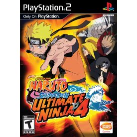 Naruto Shippuden Ultimate Ninja 4 PS2 használt