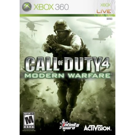 Call of Duty 4 Modern Warfare XBOX 360 használt