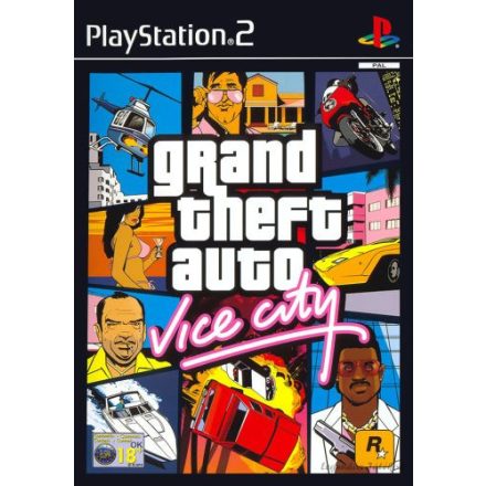 Grand Theft Auto Vice City PS2 használt