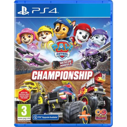 Paw Patrol Rescue Wheels Championship PS4