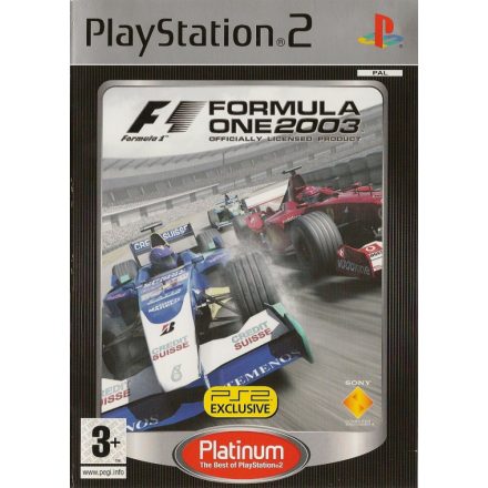 Formula One 2003 Platinum PS2 használt