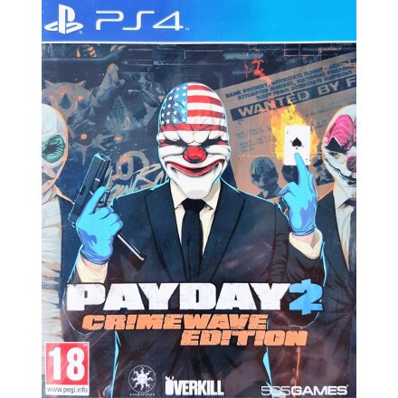 Payday 2 Crimewave Edition PS4 használt