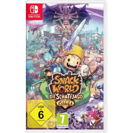 Snack World: The Dungeon Crawl Gold / Switch használt