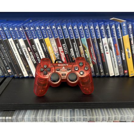 PS2 kontroller Dual Shock2 piros  használt