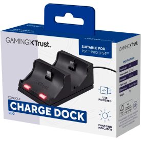 Trust Gaming charge dock duo töltőállomás