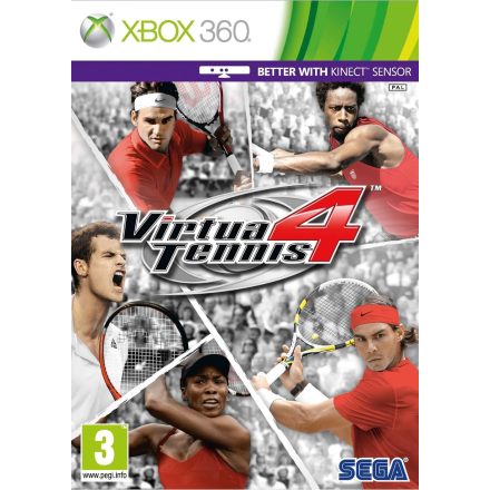 Virtua Tennis 4 XBOX 360 használt 