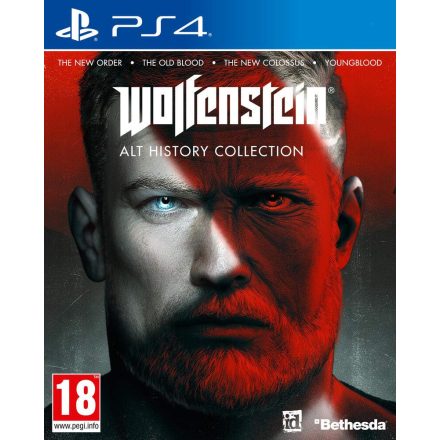 Wolfenstein Alt History Collection PS4 használt 