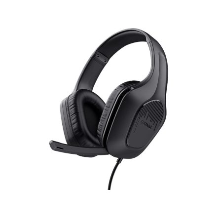 Gamer fejhallgató Trust GXT415 ZIROX headset fekete