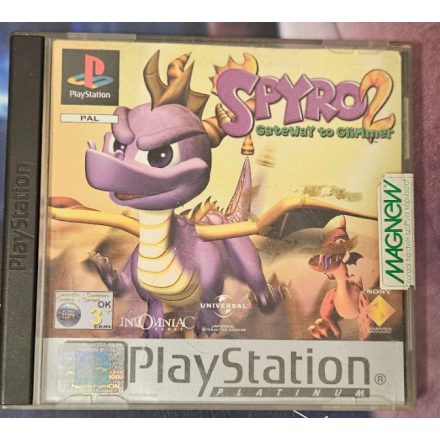 Spyro 2: Gateway to Glimmer PS1 használt